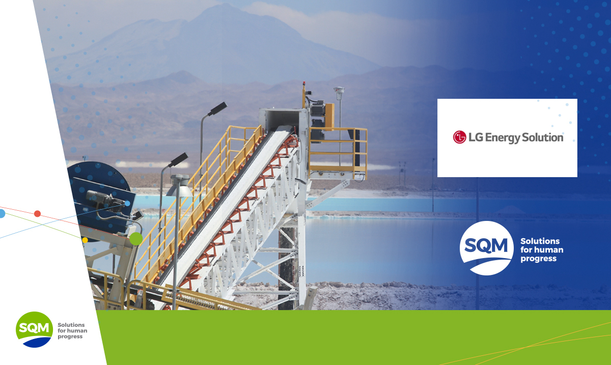 SQM y LG firman alianza