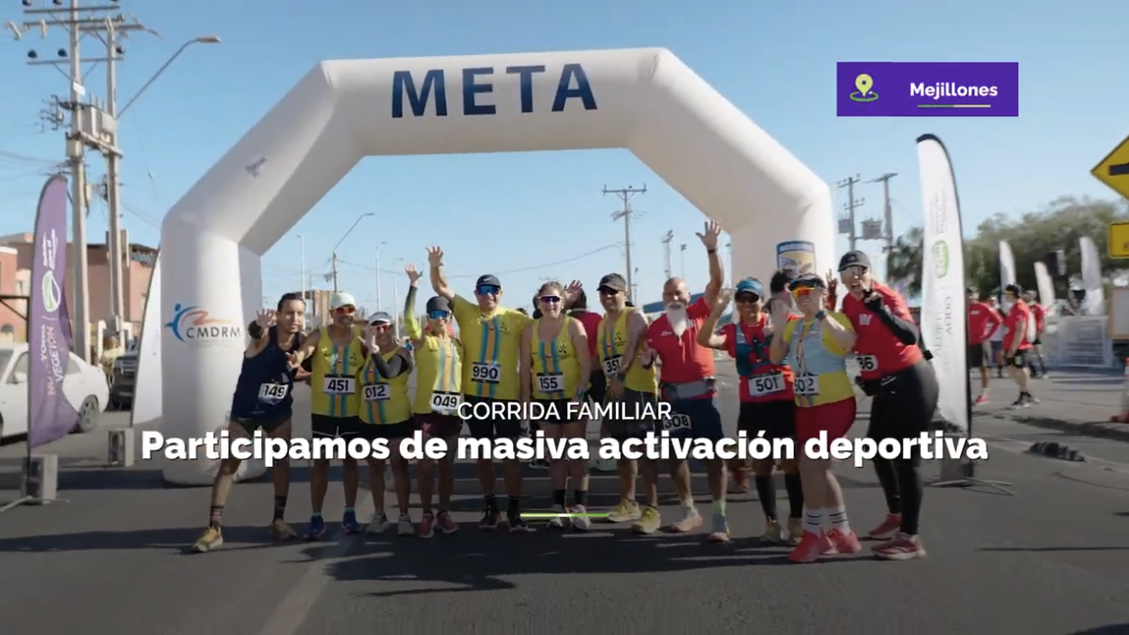 Corrida Familiar Corporación Municipal de Deporte y Recreación de Mejillones
