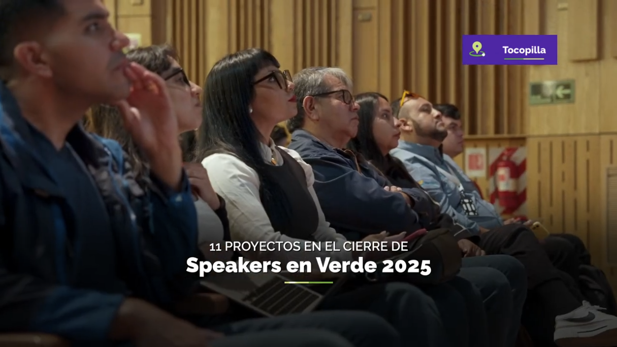 ¡Cerramos con éxito la 5ª edición de Speakers En Verde en Tocopilla!