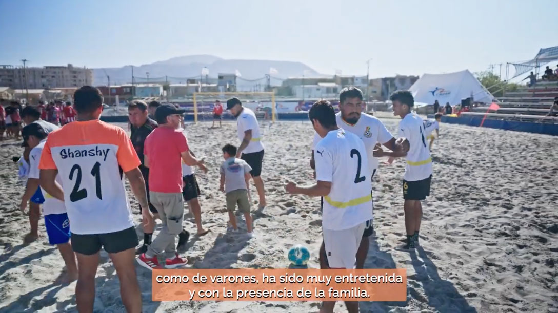 (Español) Final Campeonato Copa Naciones Fútbol Playa Mejillones